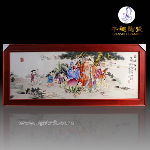 陶瓷掛畫生產(chǎn)工藝 景德鎮(zhèn)陶瓷掛畫生產(chǎn)廠家