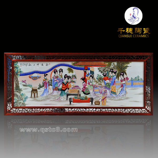 景德鎮(zhèn)山水人物瓷片定制批發(fā) 山水人物瓷片售價多少 成品規(guī)模