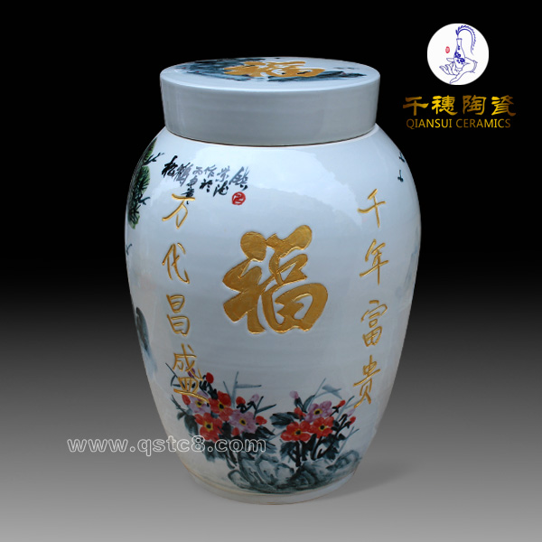 景德鎮(zhèn)骨灰罐價(jià)格 定制 工藝 質(zhì)量 骨灰罐陶瓷大號(hào)