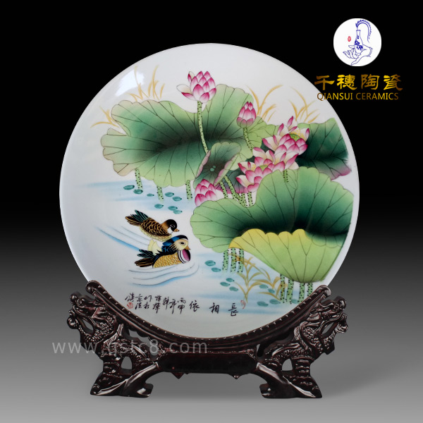 陶瓷禮品瓷盤價錢 景德鎮(zhèn)陶瓷禮品瓷盤生產(chǎn)廠家 定制