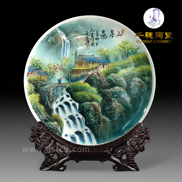 雕刻瓷盤定制 雕刻瓷盤種類 樣品 價(jià)格 工藝圖片