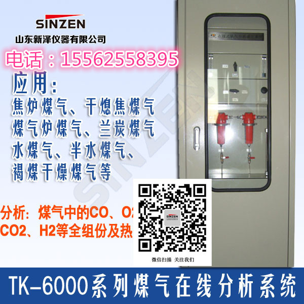 山東新澤儀器有限公司-TK-6000型干熄焦氣體在線分析系統(tǒng)