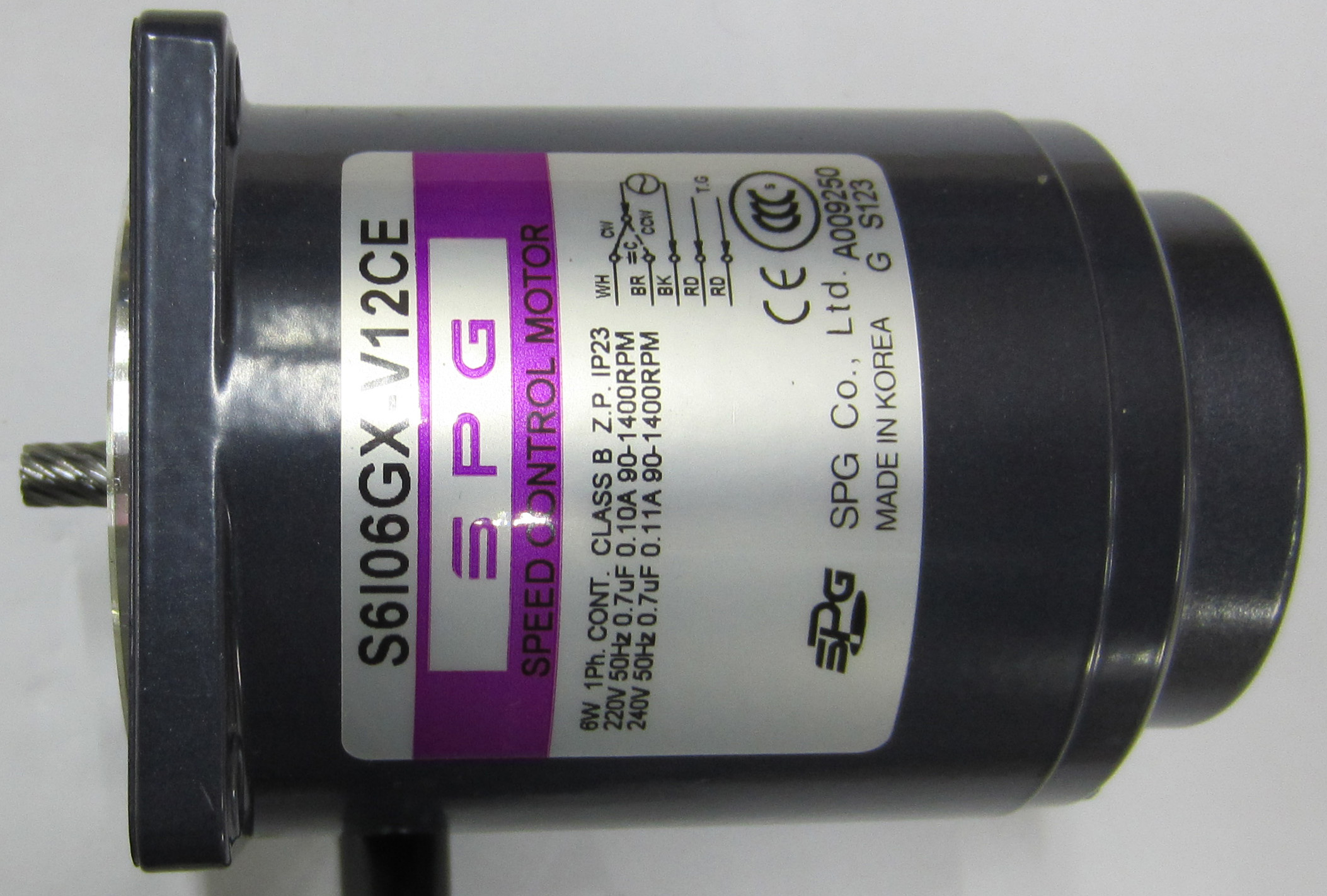 S6I06GX-V12CE SPG調速電機