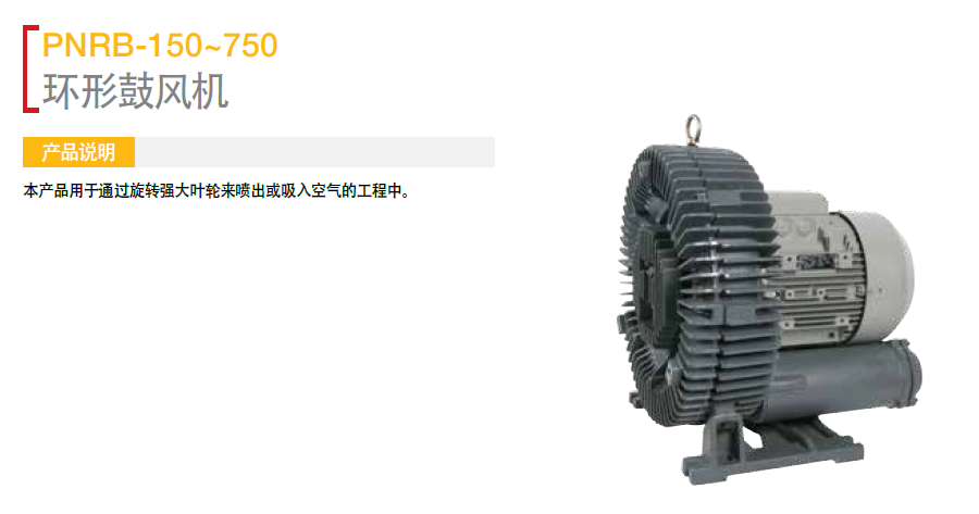 環(huán)形鼓風(fēng)機(jī) PNRB-150 PNRB-220 PNRB-370
