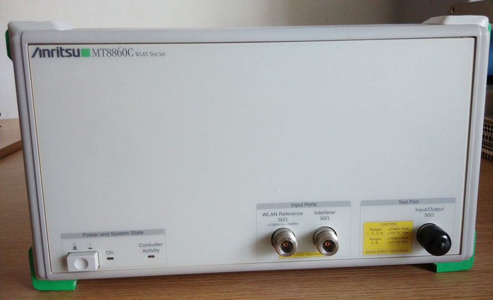 日本安立 MT8860C WiFi測試儀 操作說明 電子儀器出售、租賃、回收