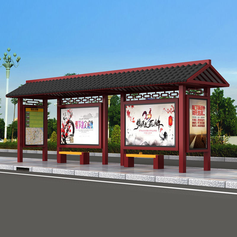 仿古候車(chē)亭設(shè)計(jì)，仿古候車(chē)亭價(jià)格，仿古候車(chē)亭廠家
