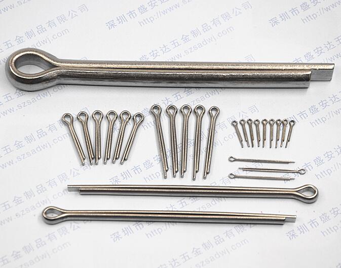 供應(yīng)GB/T91,DIN94開口銷，發(fā)夾銷,φ1.2~φ10規(guī)格齊全