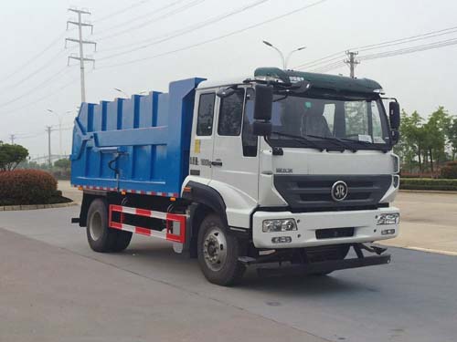 斯太爾對(duì)接垃圾車