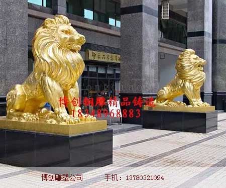銅獅子匯豐獅_博創(chuàng)銅獅子匯豐獅鑄造廠