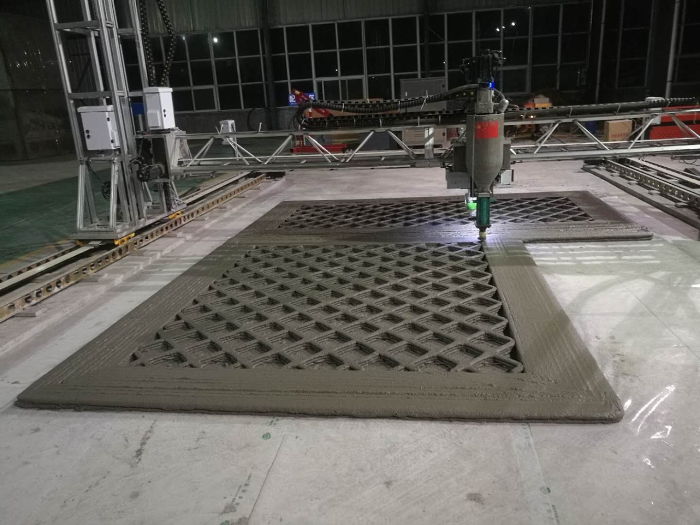 打印房子打印建筑的3d建筑打印機械設(shè)備