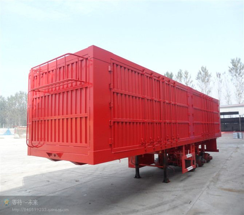 廠(chǎng)家熱銷(xiāo)13米三橋箱式運(yùn)輸半掛車(chē)，廂式半掛車(chē)，箱式運(yùn)輸半掛車(chē)