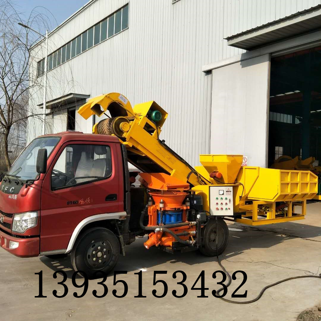 舟山市客土噴色濕式噴漿機(jī)機(jī)組