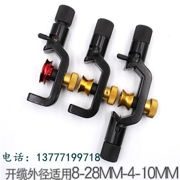 雙頭線纜開纜刀雙頭光纜剝皮刀鎧裝電纜卡線刀剝線鉗開皮刀剝皮刀