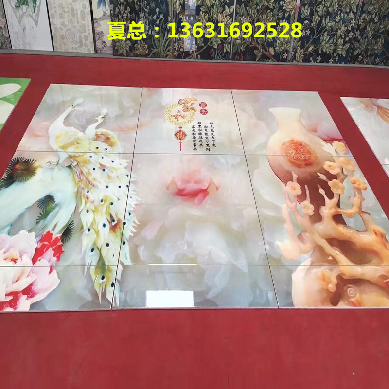 瓷磚背景墻UV光油機多少錢