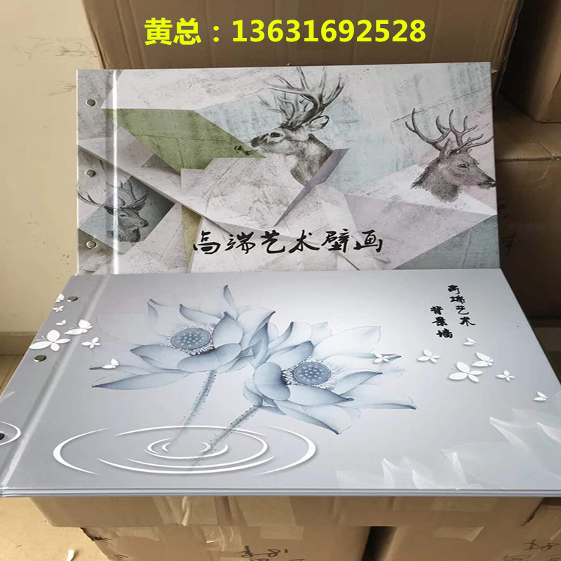 哪里有賣瓷磚背景墻壁畫圖冊彩頁廠家