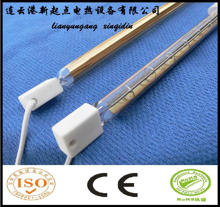 半鍍層經(jīng)過(guò)工藝處理后，非常牢固的附著在電熱管表面——半鍍金加熱管
