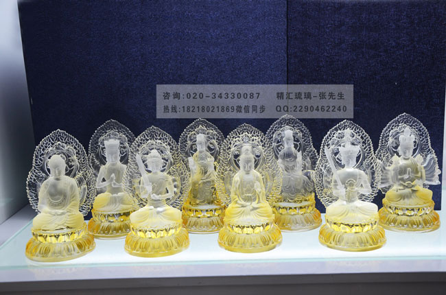 琉璃本命佛佛像供應，八大守護神佛像供應，古法琉璃佛像批發(fā)