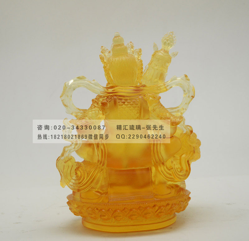 琉璃佛像廠家直銷，財寶天王琉璃佛像，香港琉璃佛像供應