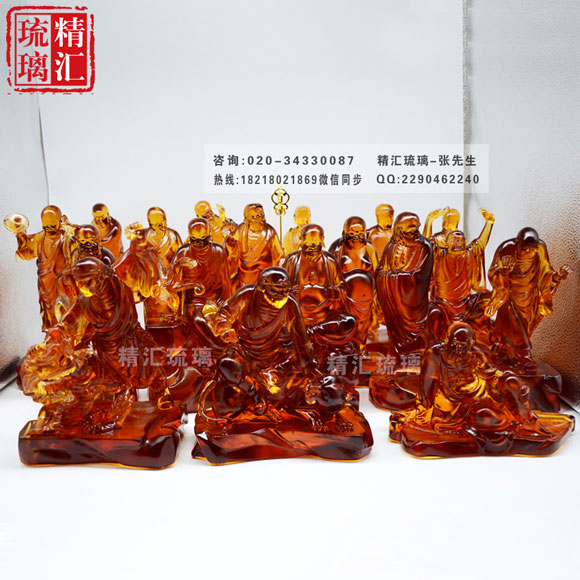 琉璃佛像生產(chǎn)廠家，十八羅漢琉璃佛像，南京琉璃佛像批發(fā)