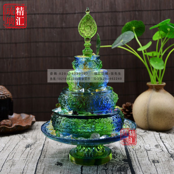 青海西藏琉璃佛具批發(fā)，琉璃曼扎盤佛具供應(yīng)