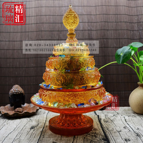 琉璃曼茶羅佛具廠家直銷，曼扎盤佛具，深圳琉璃工廠批發(fā)