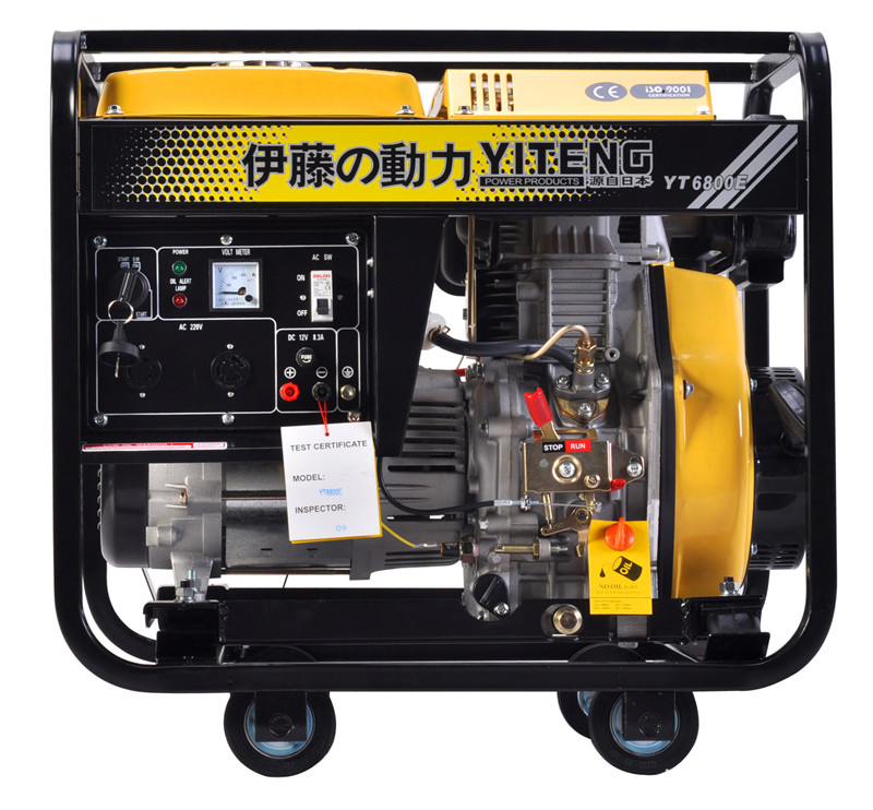 伊藤5kw電啟動柴油發(fā)電機YT6800E市場報價