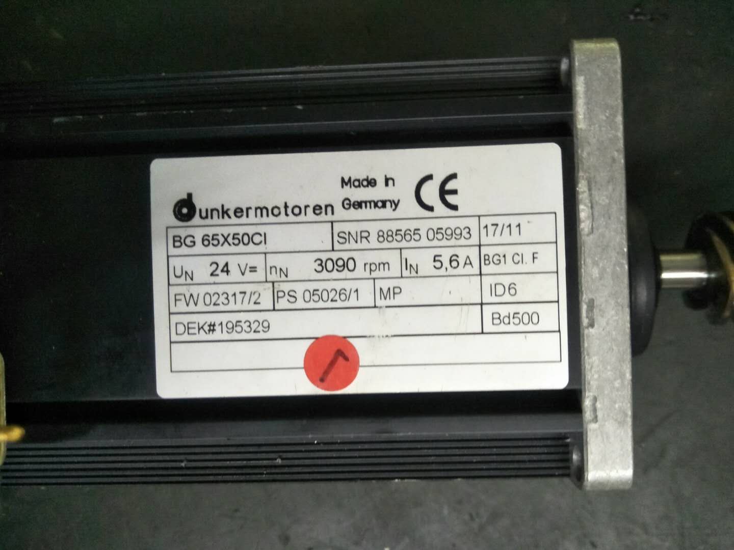 快速德恩科伺服電機維修BG 65X50C1 議價轉子卡死