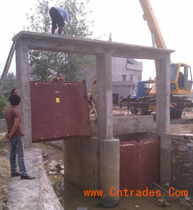 進(jìn)水閘 退水閘PGZ型0.5米*1.0米/1.0*0.5米鑄鐵閘門(mén)價(jià)格