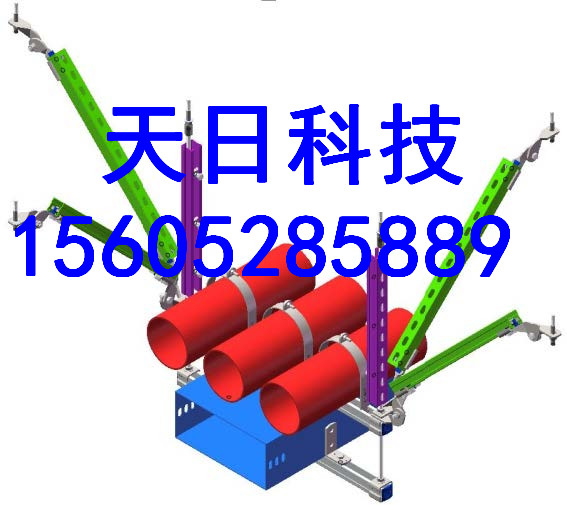C型槽鋼抗震支吊架，管廊抗震支吊架，噴淋系統(tǒng)管束，抗震管束