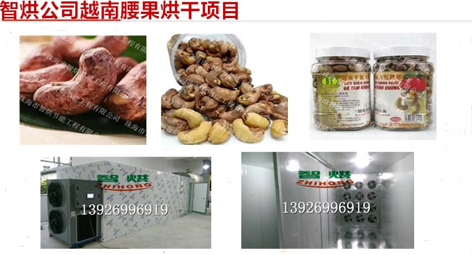 智烘熱效能高堅(jiān)果熱泵烘干機(jī)廠家越南腰果烘干設(shè)備環(huán)境無污染