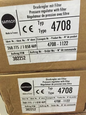 SAMSON	3510 G1/4 PN40 控制閥 國(guó)外直采優(yōu)質(zhì)貨源