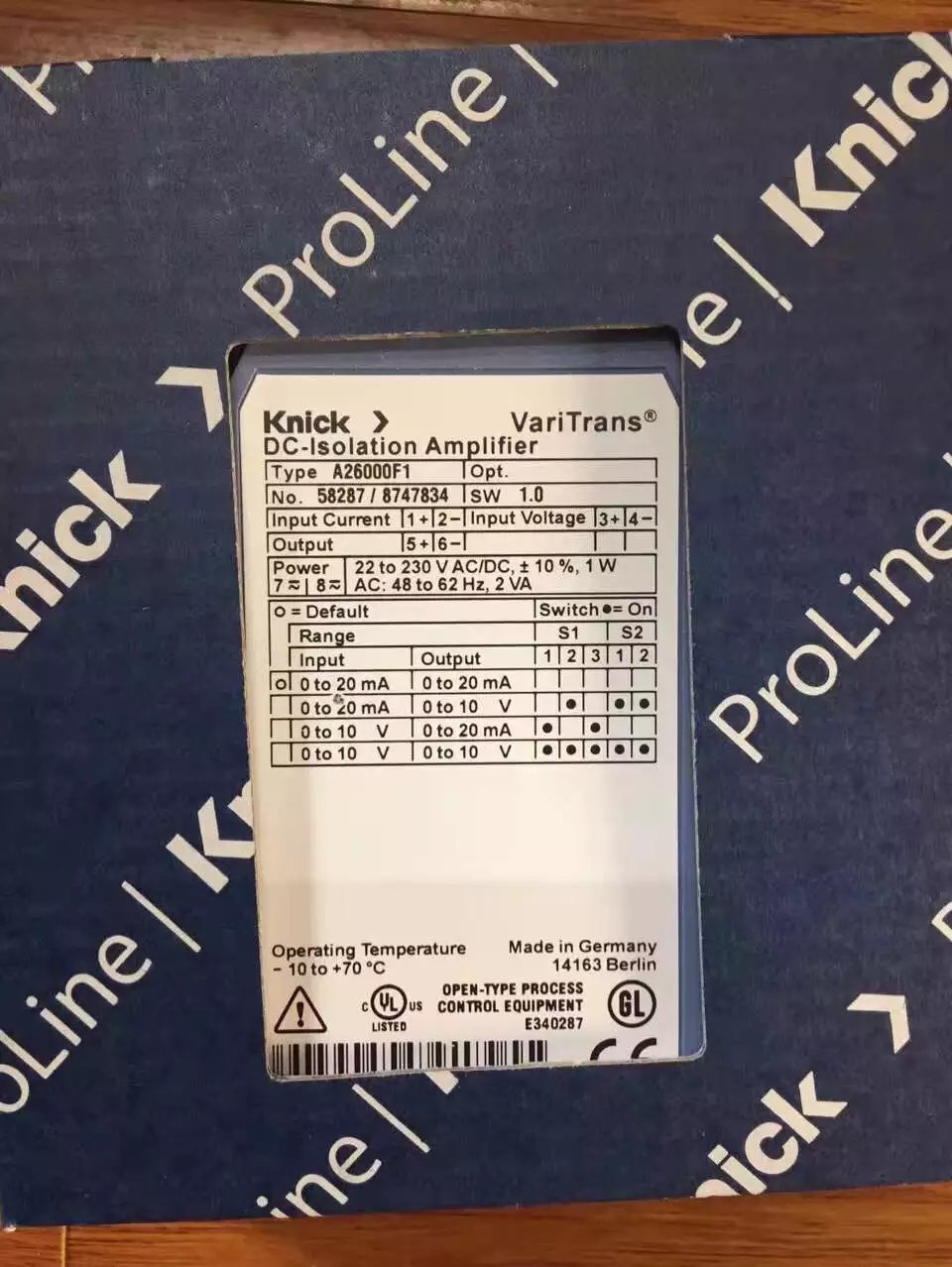 KNICK 電器件 P42000D3-0001  灼華一家神奇的公司