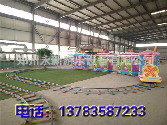 商家不費(fèi)心的糖果火車游樂設(shè)備永新廠家直銷