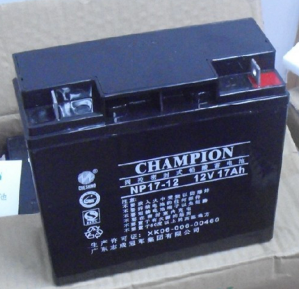 江蘇省南京市冠軍蓄電池12V120AH廠家直銷