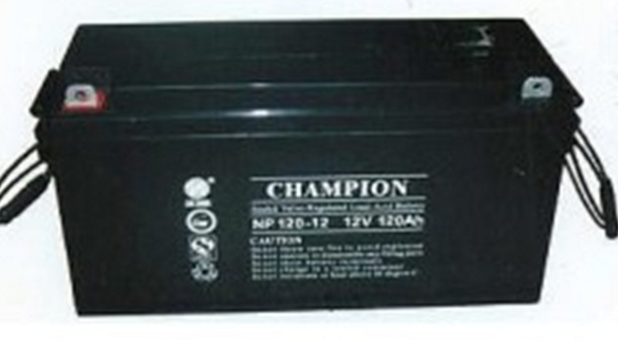 西安市冠軍蓄電池12V100AH廠家直銷