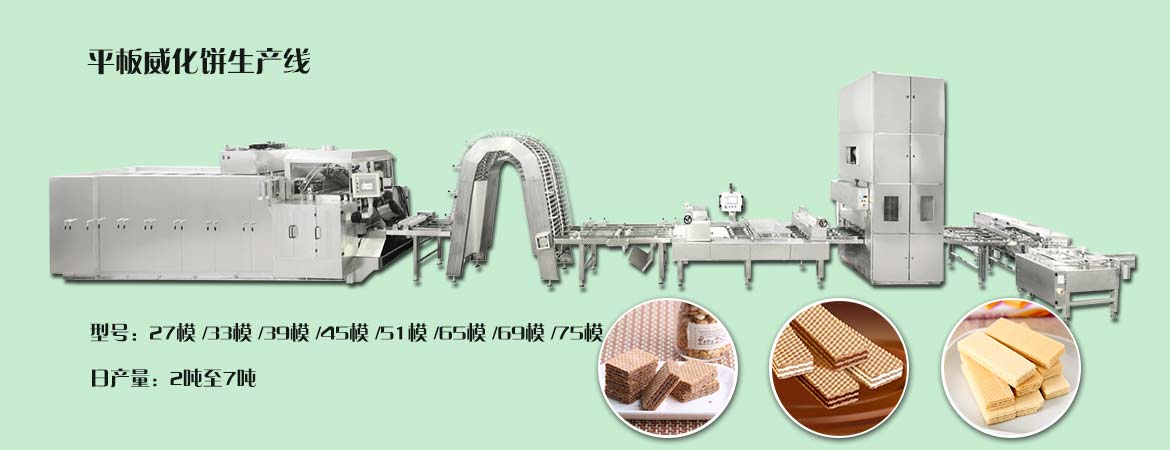 全自動(dòng)威化餅干生產(chǎn)線 Wafer Biscuit Processing Line