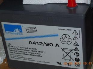 德國陽光A412/90A蓄電池