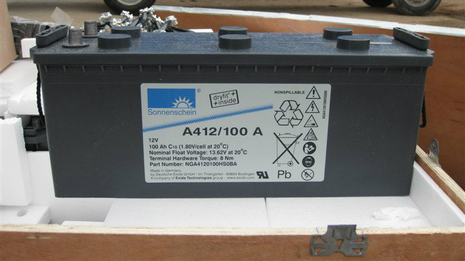 德國陽光A412/100A蓄電池