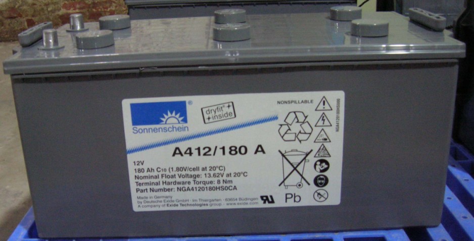德國陽光12V180AH蓄電池