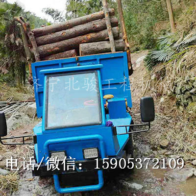 農(nóng)用拉土四不像車，定制四缸毛竹四不像車
