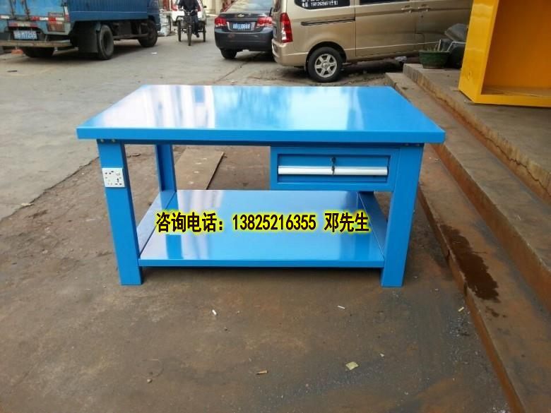 汕頭工作臺(tái)_車間維修工作臺(tái)_鐵板臺(tái)面工作臺(tái)_廠家定制