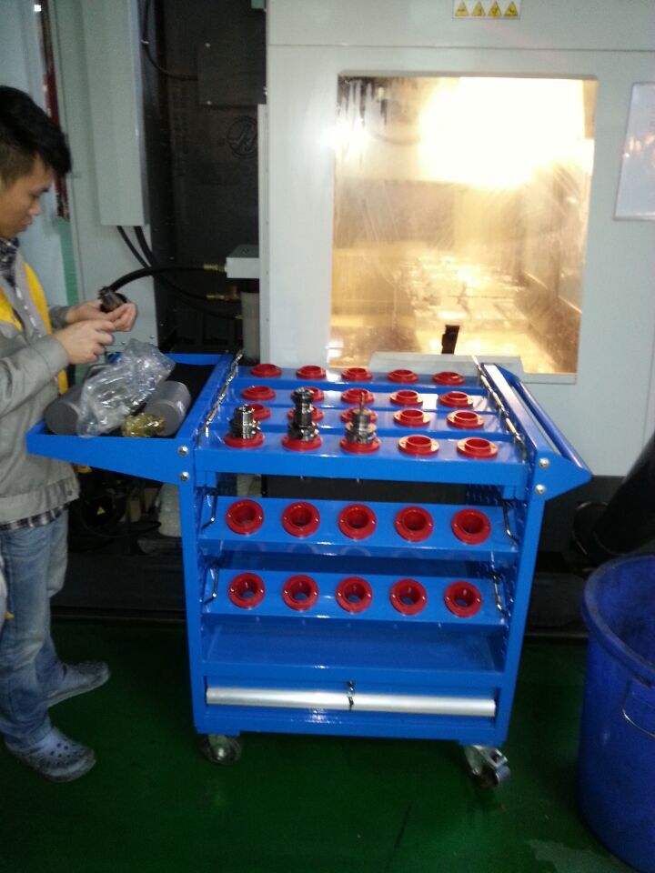 簡易式機床刀具擺放車 HSK63刀具車圖片