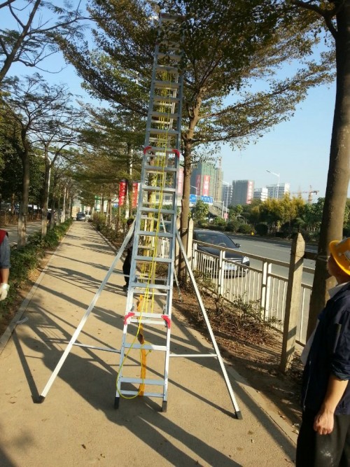 登高維修梯 7米維修路燈伸縮梯 廠家低價出售