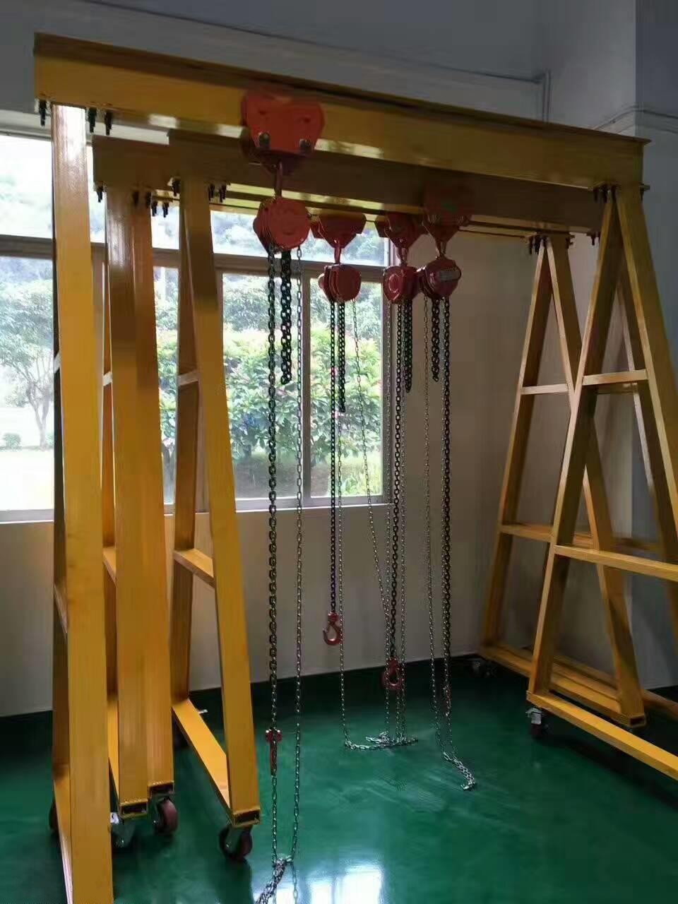 肇慶1噸龍門吊架 常平2噸龍門吊架 百利豐廠家直銷