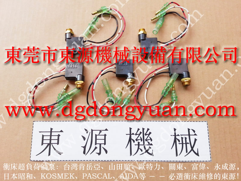 勝龍315噸沖壓機(jī)DONGYOYUAN換模泵，SHOWA感應(yīng)開關(guān)-東永源直供