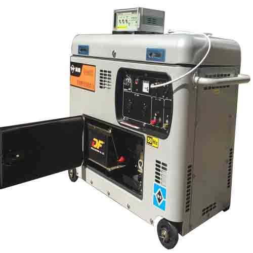 5KW全自動單相靜音柴油發(fā)電機(jī)
