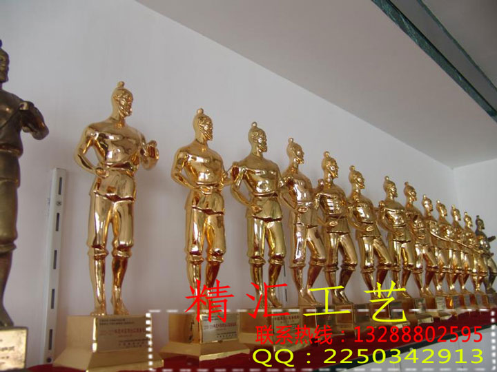 中國建筑工程魯班獎(jiǎng)獎(jiǎng)杯，南寧魯班獎(jiǎng)杯定做，魯班小金人獎(jiǎng)杯
