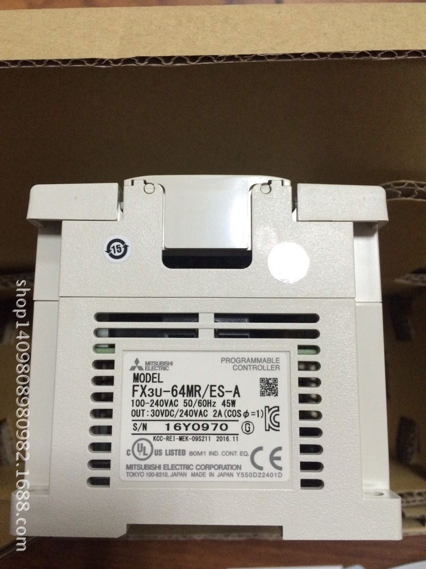 三菱FX3U系列PLC可編程控制器FX3U-64MR/ES-A
