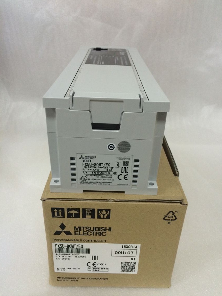 三菱FX5U系列PLC可編程控制器FX5U-80MT/ES