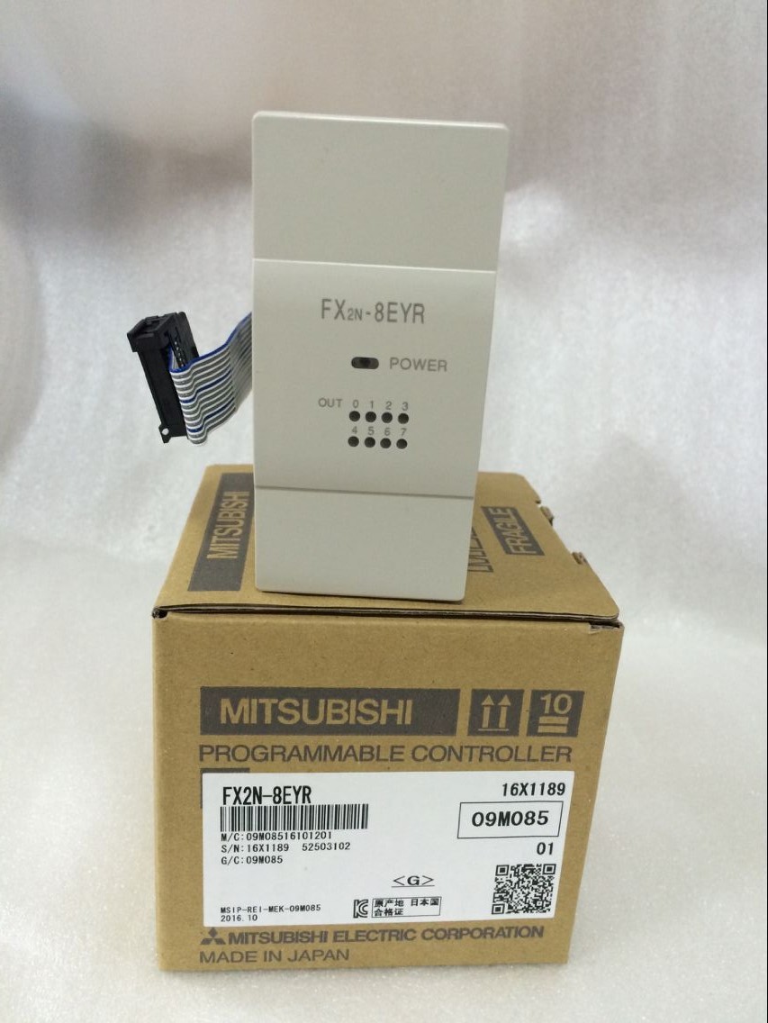 三菱PLC繼電器輸出擴展模塊FX2N-8EYR